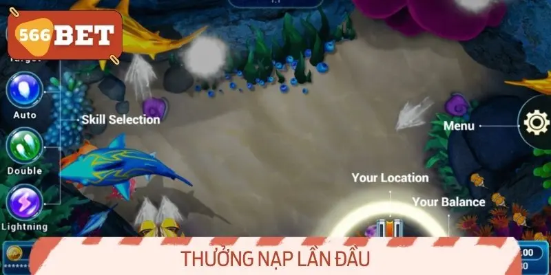 Thưởng Nạp Lần Đầu Khi Tham Gia Bắn Cá Siêu Thị