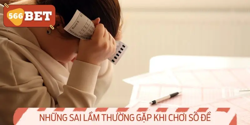 Những Sai Lầm Thường Gặp Khi Chơi Số Đề và Cách Khắc Phục