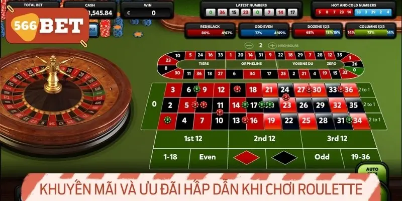Khuyến Mãi và Ưu Đãi Hấp Dẫn Khi Chơi Roulette