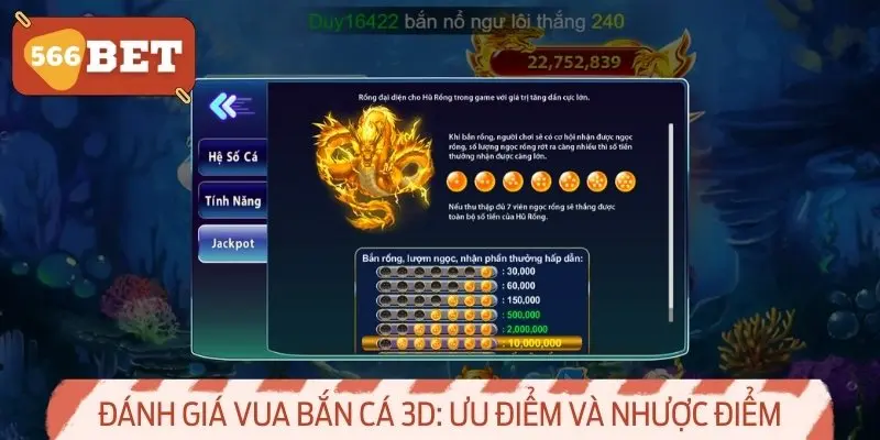 Đánh giá Vua Bắn Cá 3D: Ưu điểm và nhược điểm